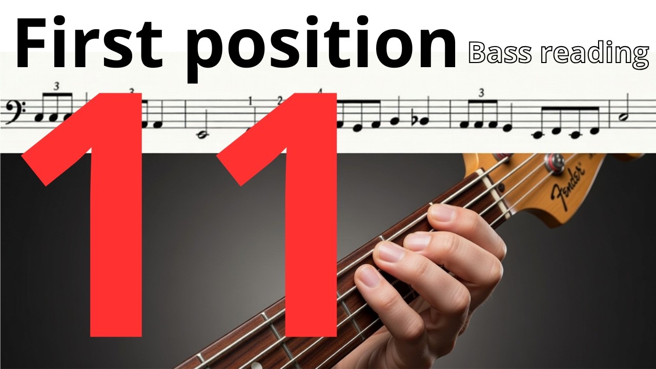 #11 Bass Sight-Reading Exercise | Daily Practice (Bajo eléctrico)