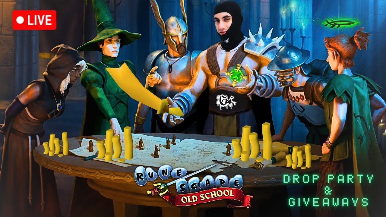 #OSRS #OldSchoolRunescape EPISODE 526 | DROP PARTY & BOND !giveaway !!!