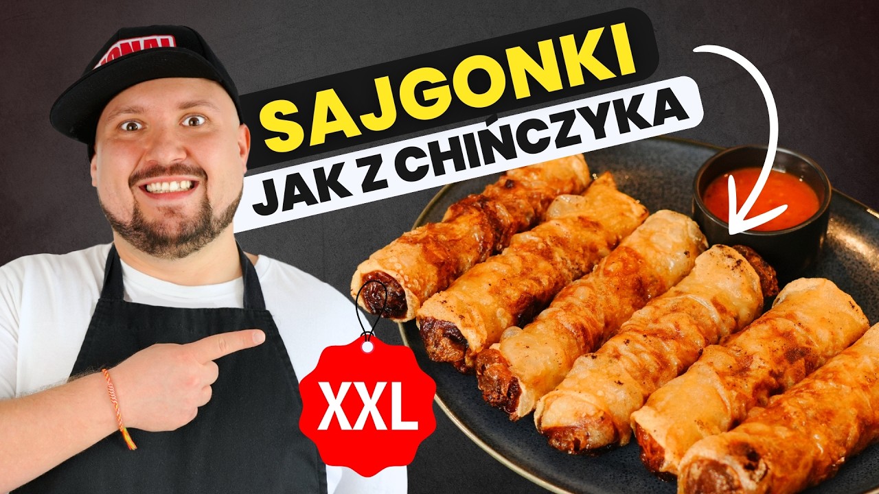 PRZEPIS NA SAJGONKI Z MIĘSEM - KROK PO KROKU!