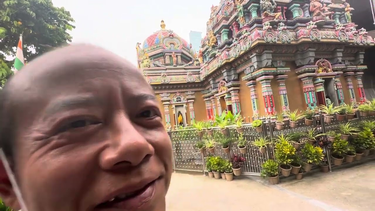 WAT KHAEK SILOM. IT IS A TEMPLE OF GODDESS UMA, CONSORT OF SHIVA, at Bangkok 23 August