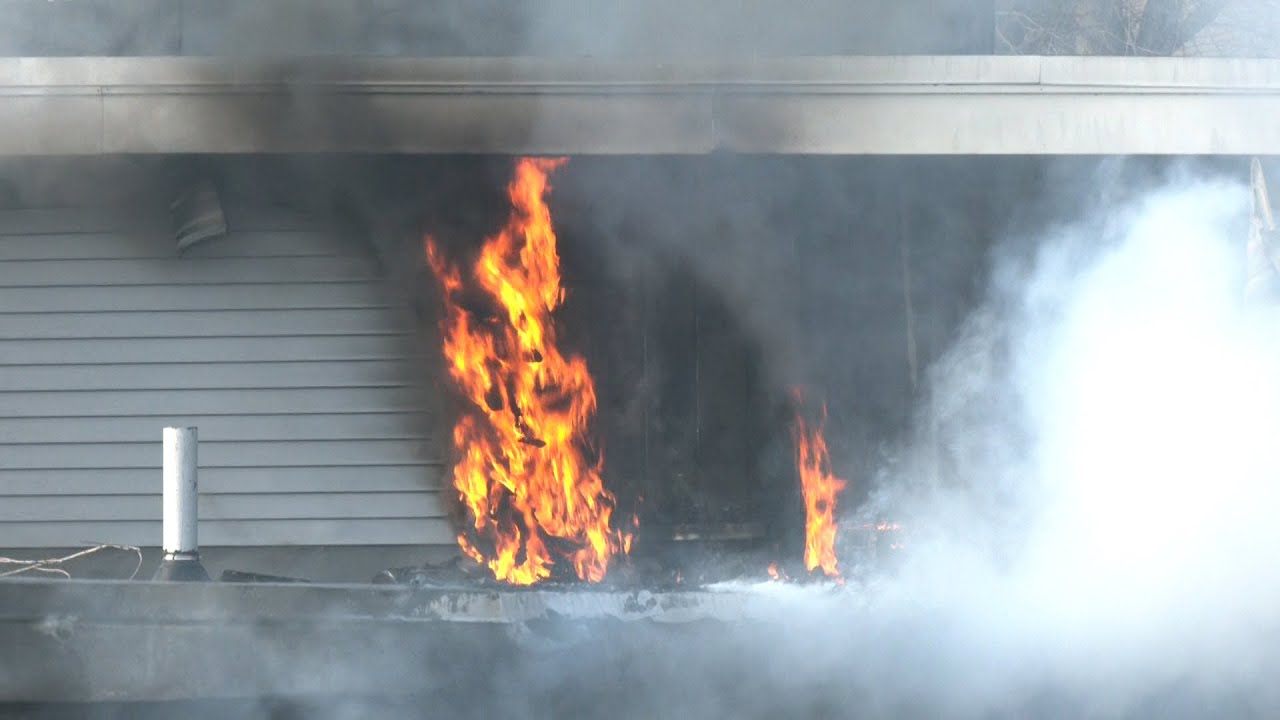 Northbridge, Ma 3 alarm apartment building fire