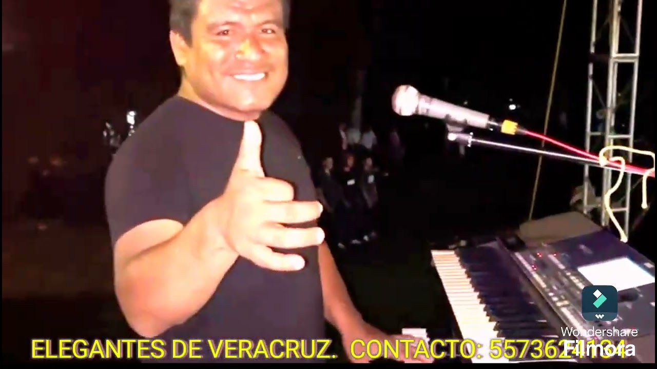 VOLAR y volar éxito en la voz de SANTOS BAUTISTA, ELEGANTES DE VERACRUZ