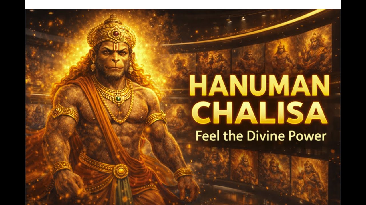FEEL HANUMAN 🔱 | Powerful Hanuman Chalisa | Divine Energy Experience