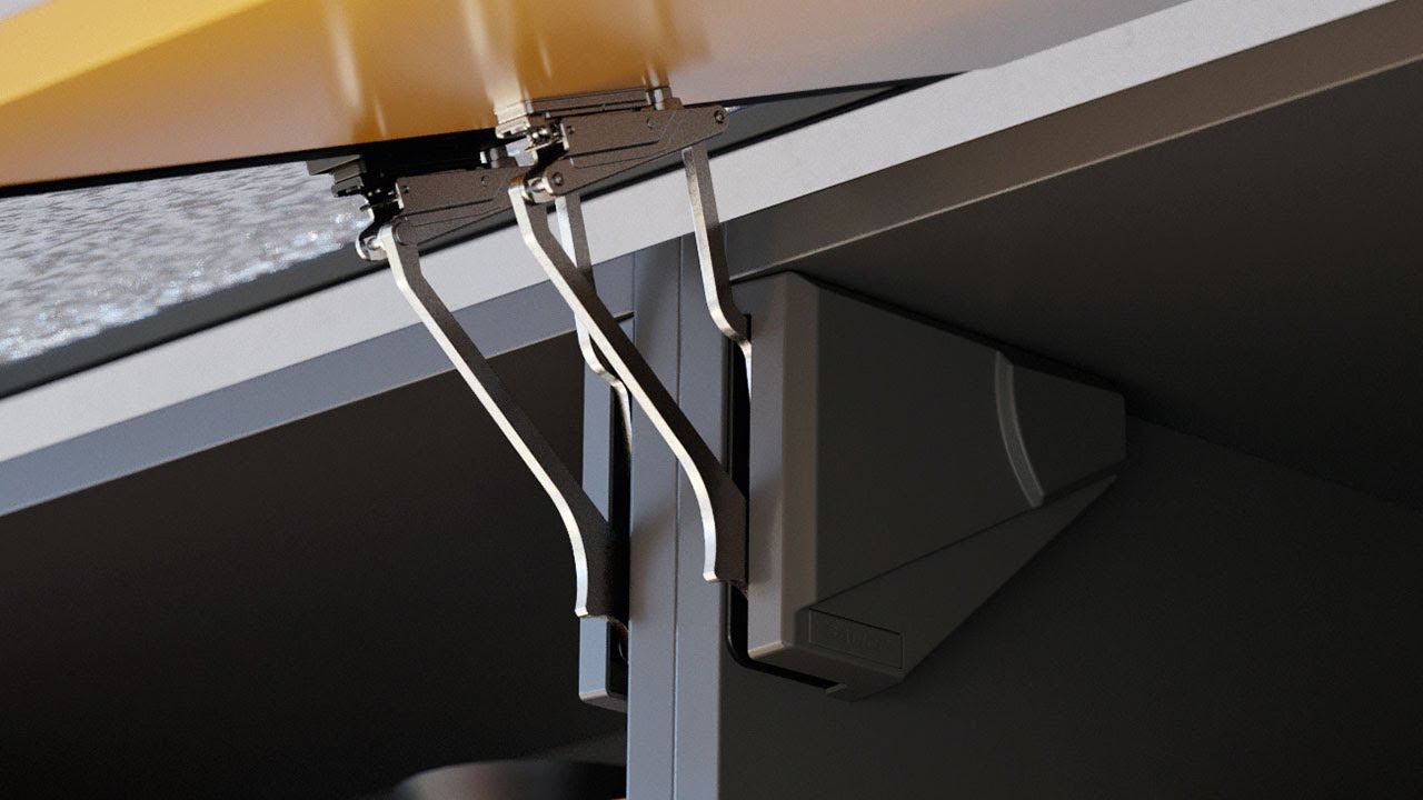 EvoLift - Swing opening door | Compactness and high levels of performance