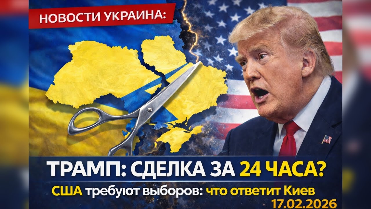 ✅ТРАМП СТАВИТ УЛЬТИМАТУМ: ЖЖЕНЕВА ИЛИ КОНЕЦ ПОМОЩИ? СРОЧНО! 17.02.2026 НОВОСТИ МИРА ОДЕССЫ И УКРАИНЫ