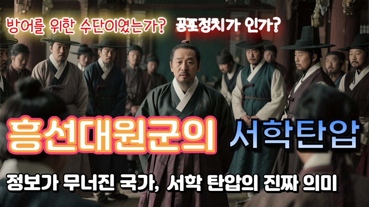 흥선대원군의 서학 탄압 #고조선 #동이 #요하 #홍산 #문명 #부여 #고구려 #신라 #백제 #조선 #일본 #청나라 #프랑스 #병인박해 #병인양요 #흥선대원군 #천주교 #서학