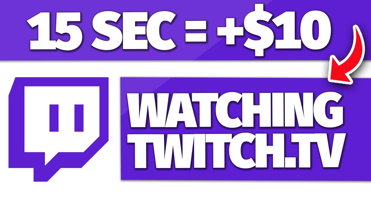 Earn $50+ PER HOUR Watching Twitch Videos | Make Money Watching Videos 2021