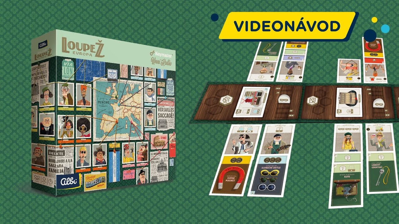 Loupež Evropa - videonávod