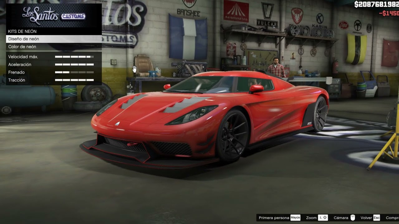 Grand Theft Auto V MODIFICANDO EL OVERFLOD ENTITY XXR (gameplay no comentado)