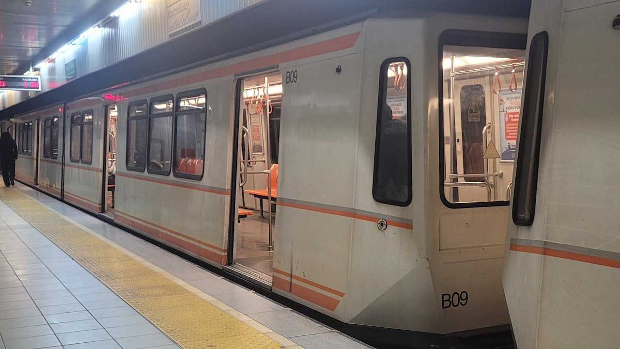 Ansaldo Breda.Ara sıra çıkan Güzel Turbo sesi eşliğinde yolculuk videosu.Vagon numara B.09