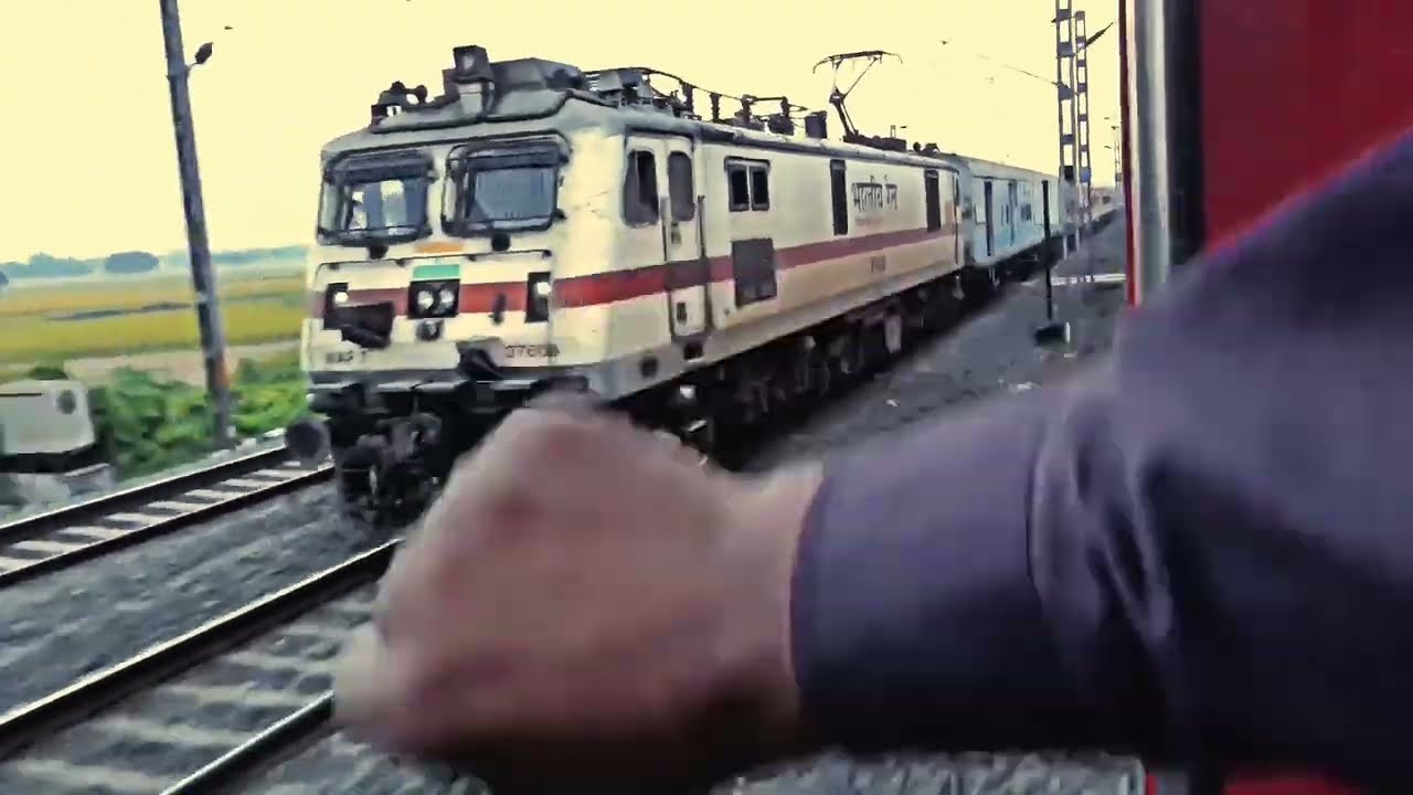 Parallel Train Race at Full Speed 😱 | Indian Railways