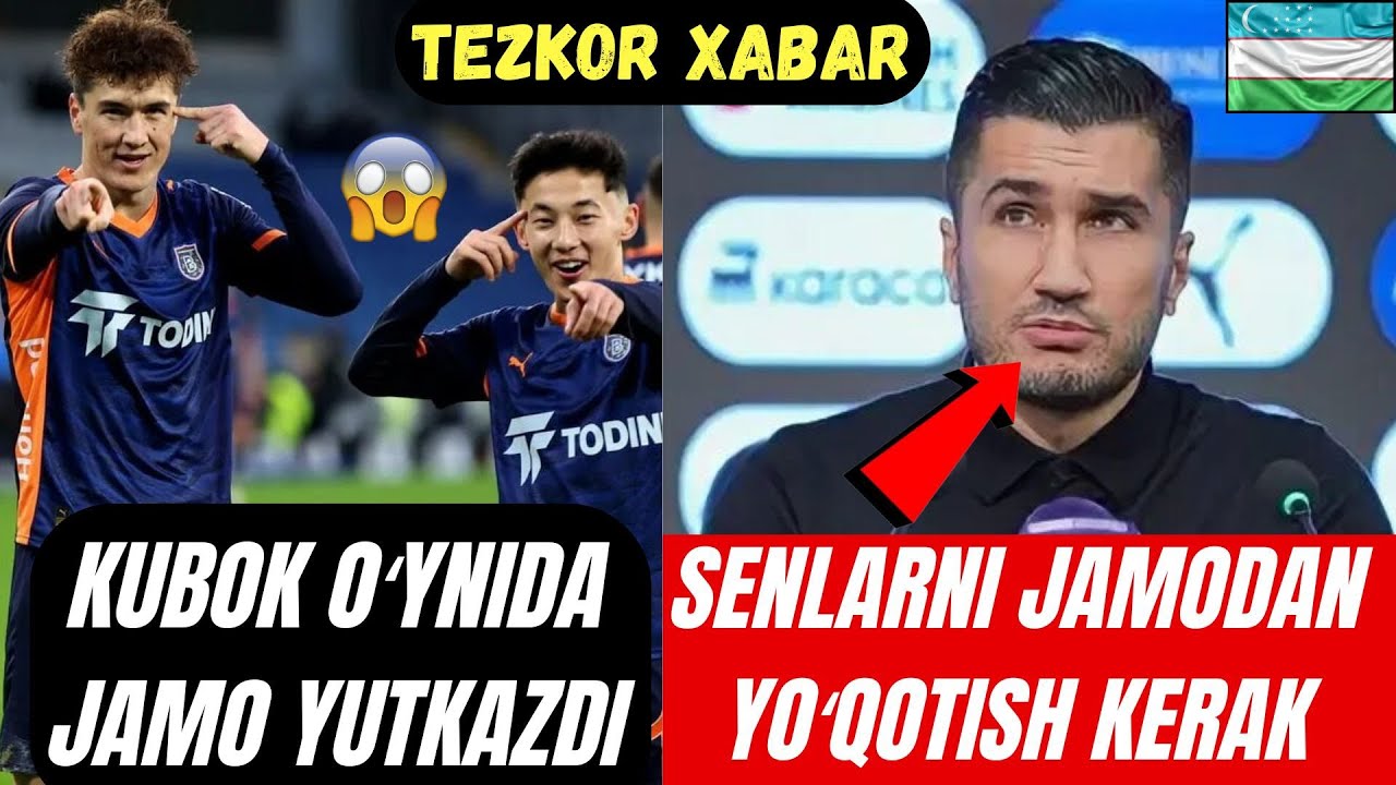 ANA HOLOS ELDOR VA ABBOS KUBOK OʻYNIDA JAMOSI YUTKAZDI SHAXIN JAXLI CHIQDI VA NIMA DEDI JONLI EFIR!