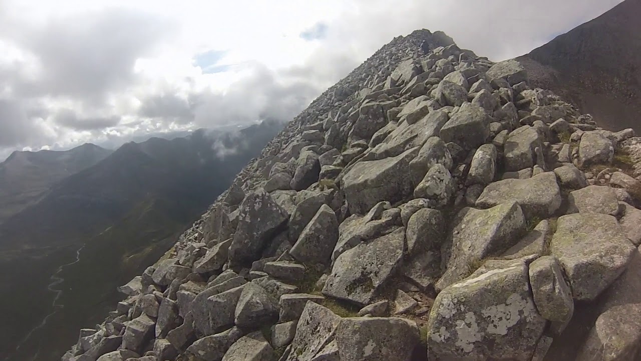 CMD arete route to summit of Ben Nevis