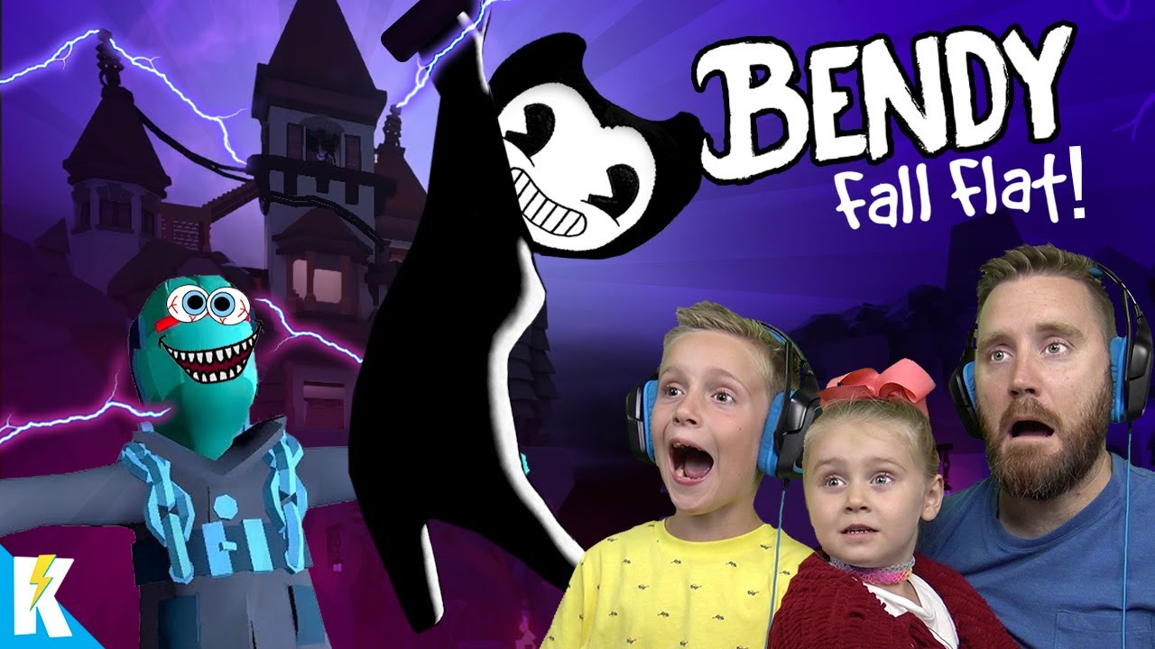 BENDY FALL FLAT 2! Waking the Monster (HUMAN FALL FLAT Gameplay) K-City GAMING