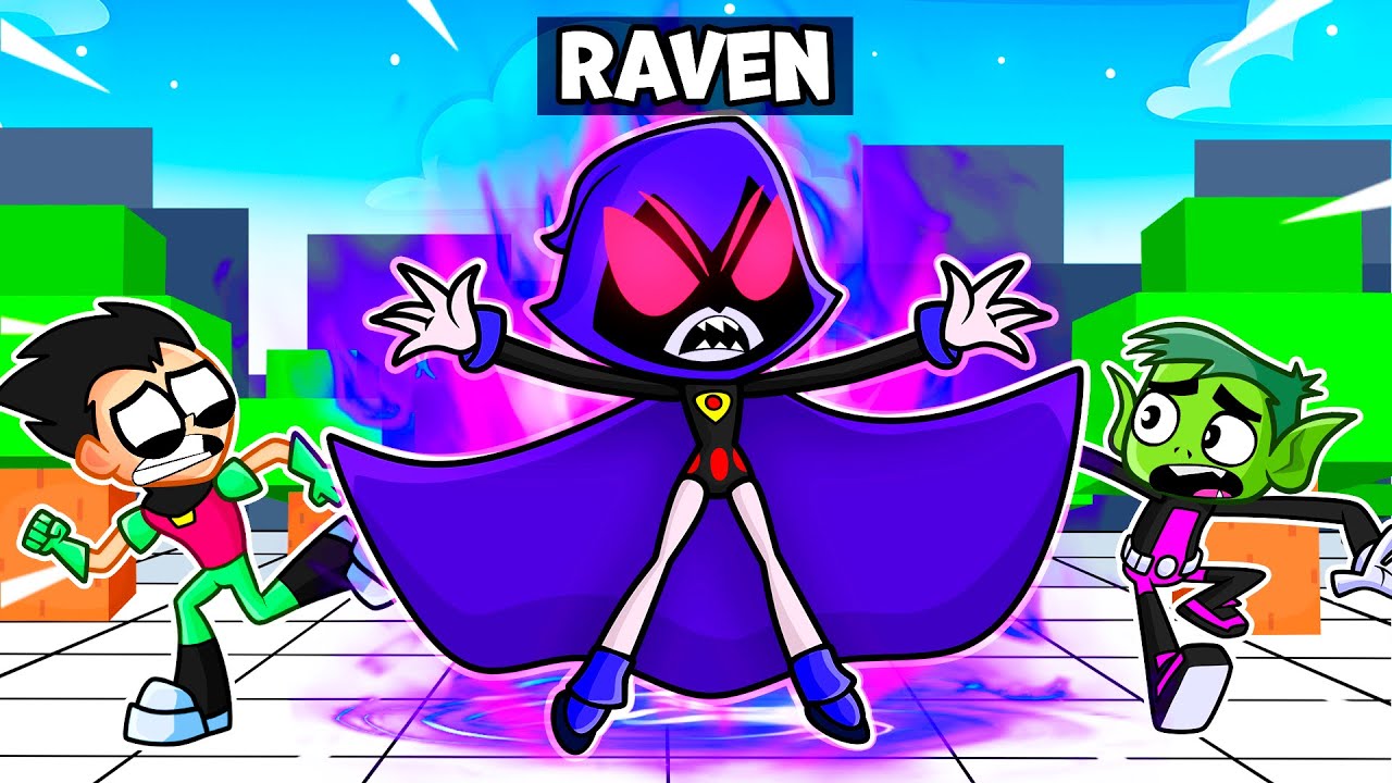 Teen Titans FIGHT In STRONGEST BATTLEGROUNDS in Roblox!