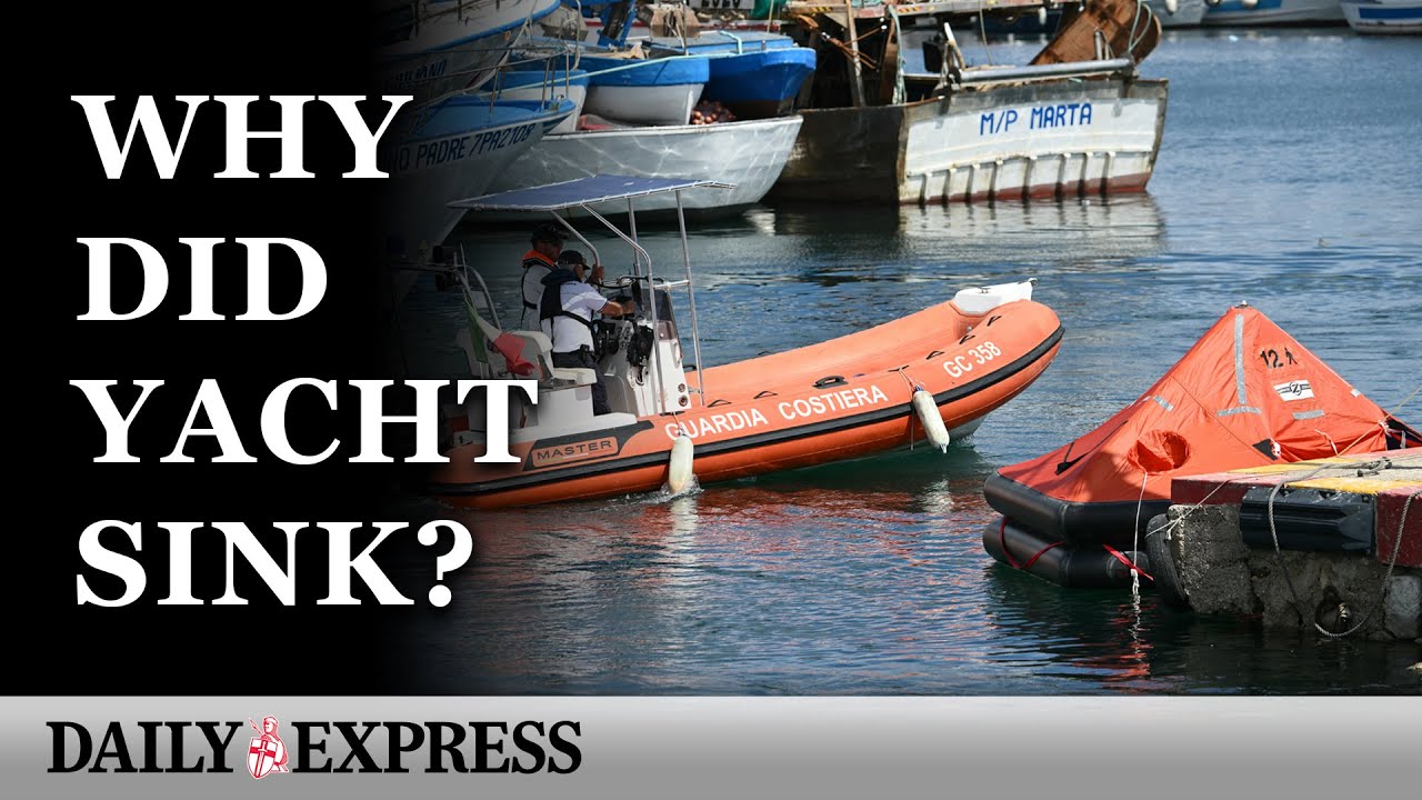 Sicily yacht disaster: Why did the superyacht Bayesian sink?