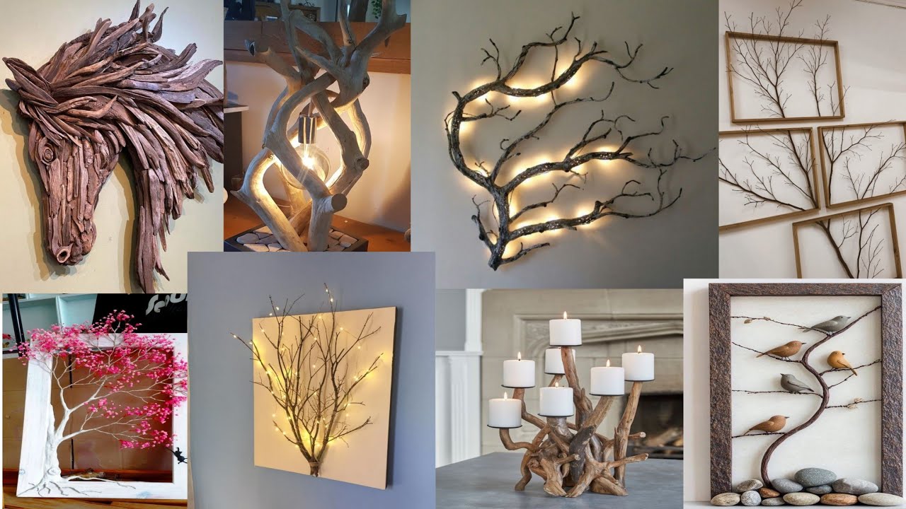 Natural Tree Branch Wall Arts