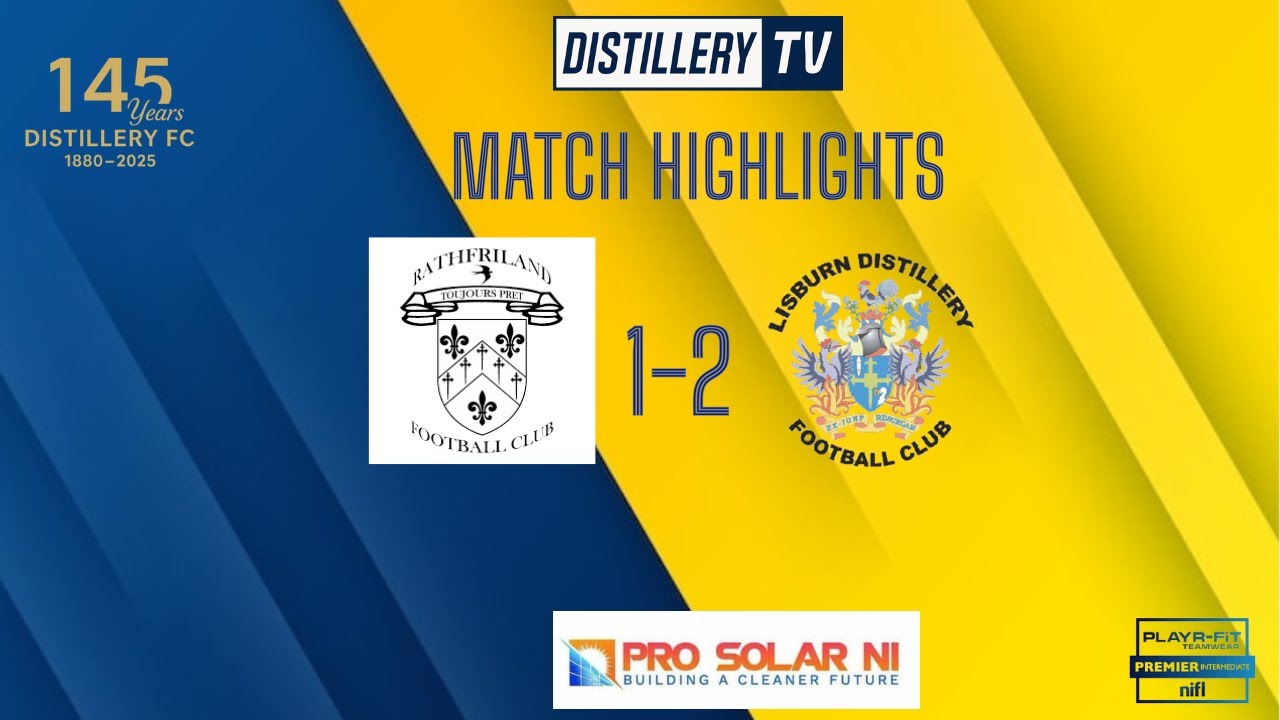 Highlights | Rathfriland Rangers 1-2 Lisburn Distillery  06/12/2025
