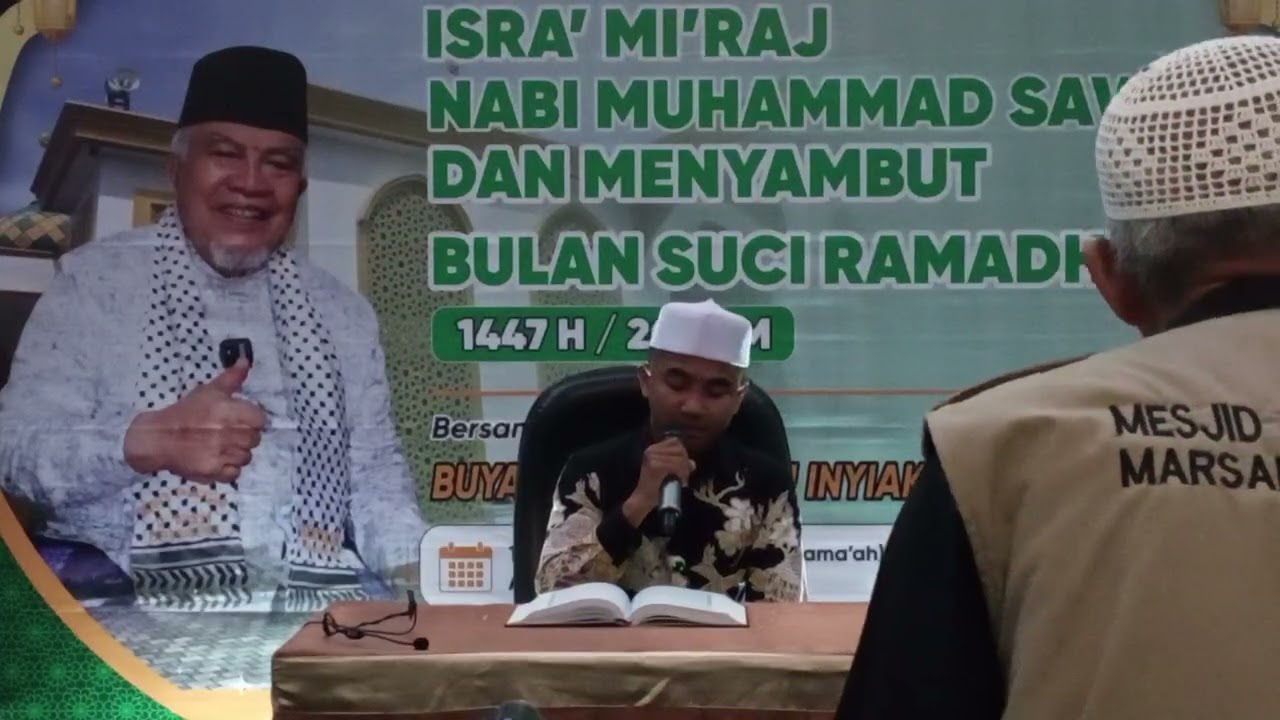Pembacaan tilawah Al Quran oleh qori ust Jusman S, km. M, km