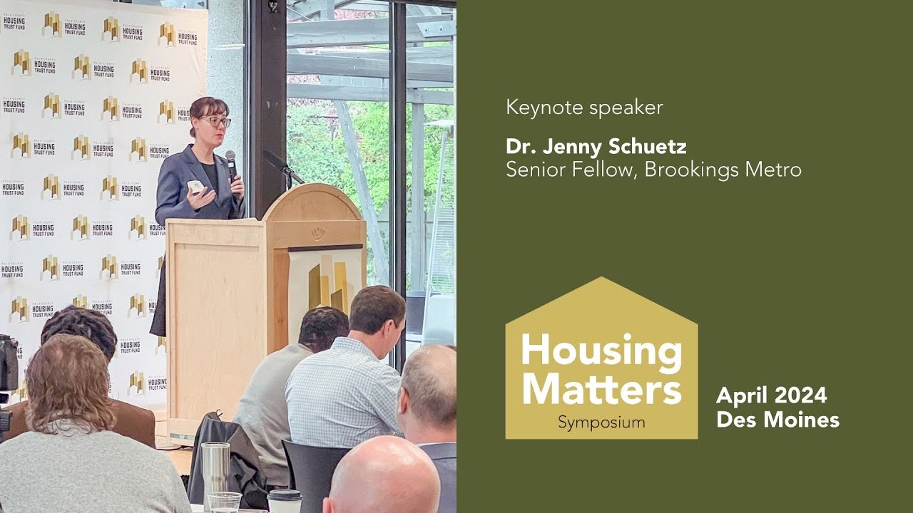 Jenny Schuetz on improving housing supply and affordability