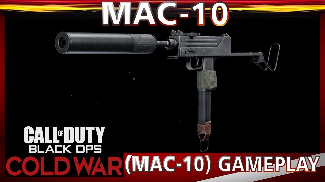 Black Ops Cold War MAC-10 Gameplay