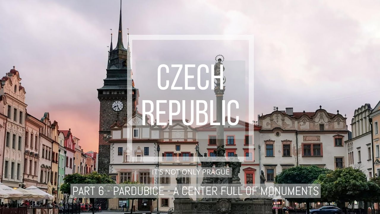 PARDUBICE - centrum pełne zabytków
