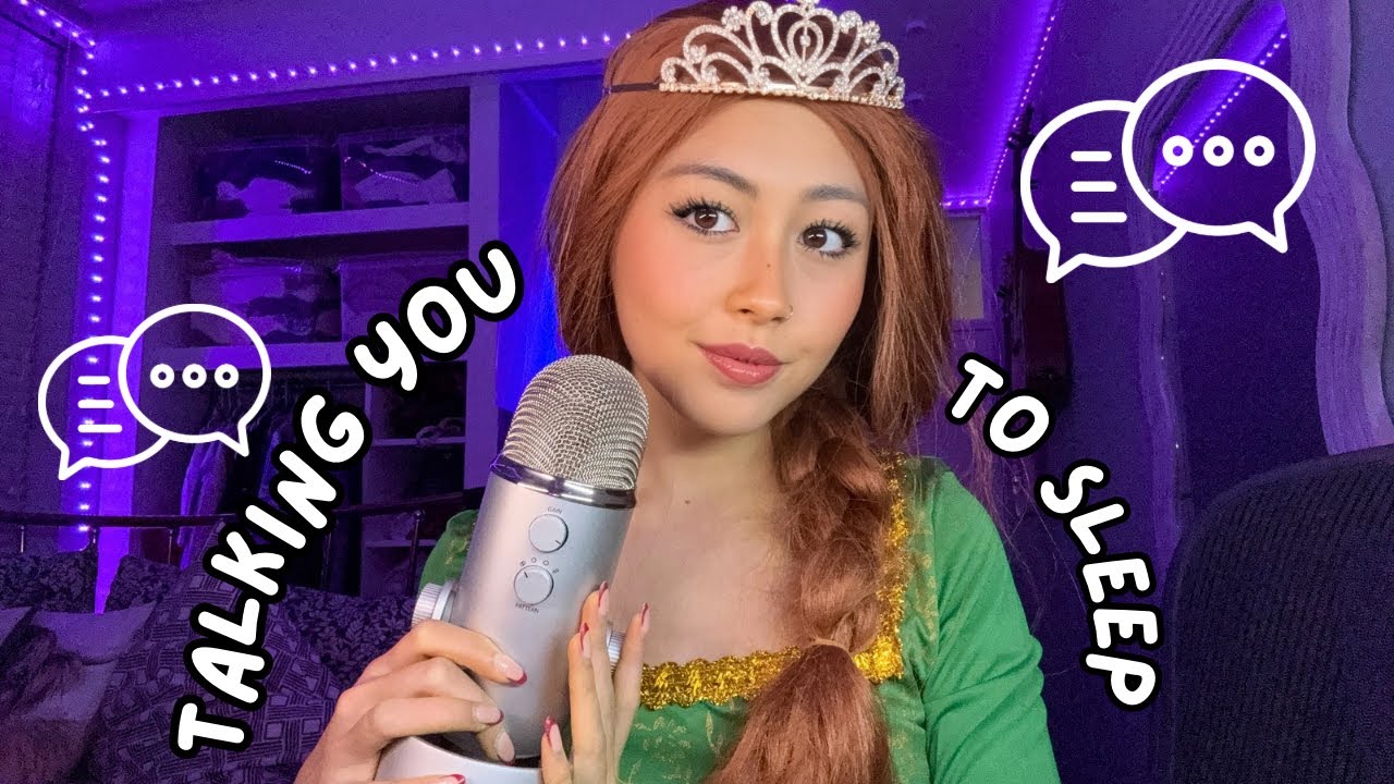 ASMR Talking You to Sleep | WHISPERWEEN Day 5: Fiona from Shrek