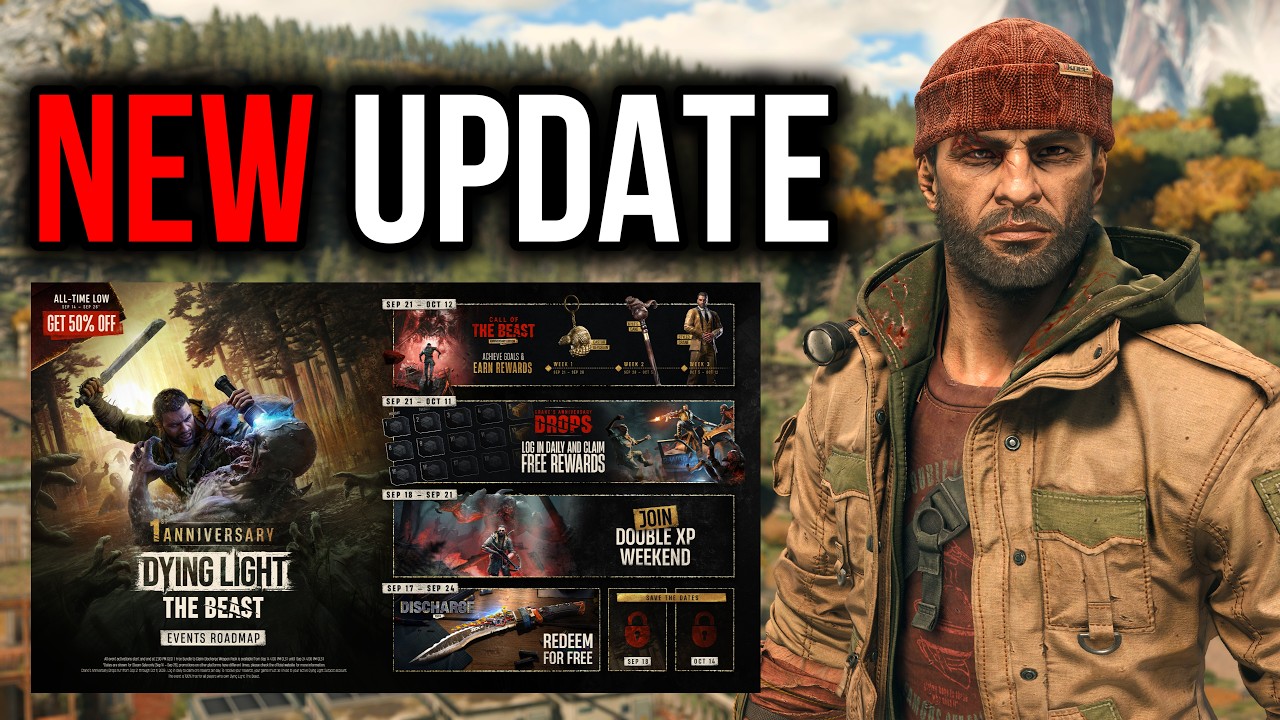New Dying Light The Beast Update?!, Roadmap, Event, Rewards & Double XP