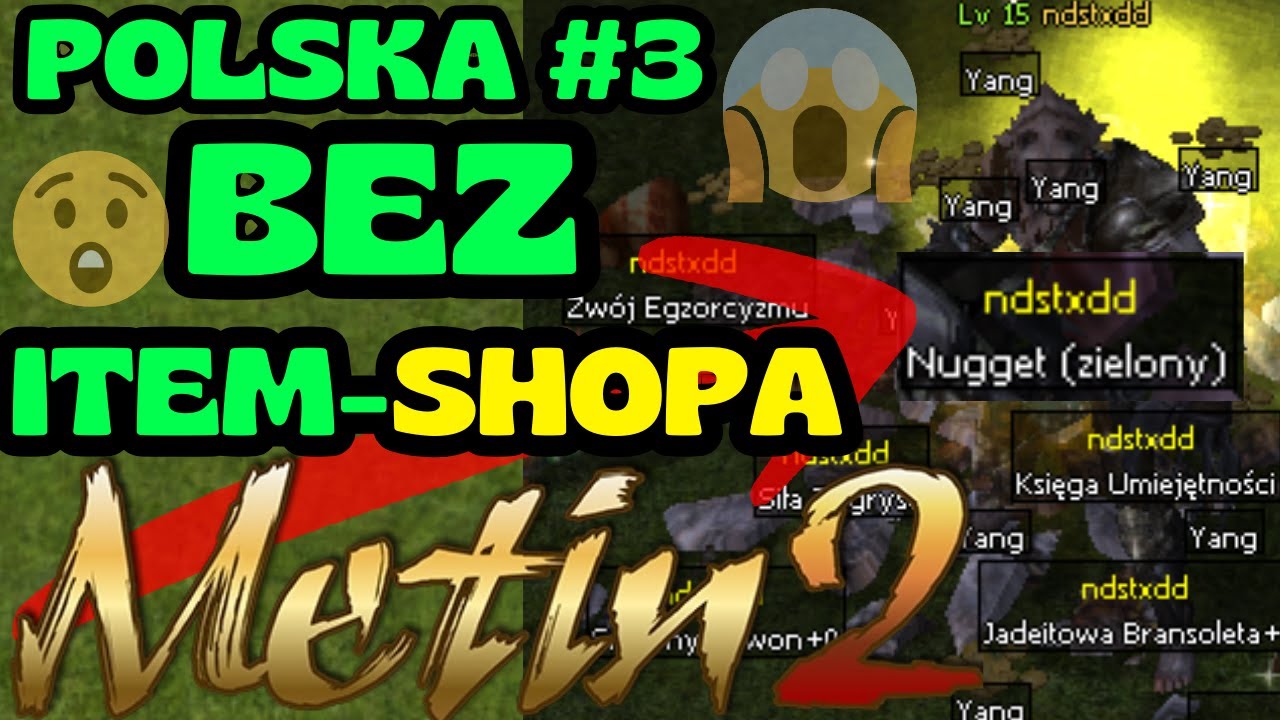 Metin2 Polska #3 -  Zarabiamy pierwsze MILIONY 🤑
