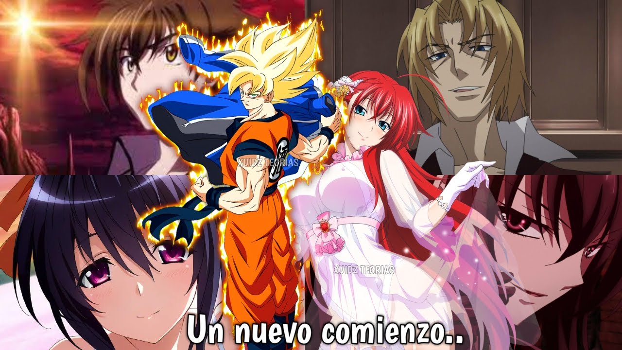 QUE HUBIERA PASADO SI GOKU CAIA EN HIGH SCHOOL DXD | CAPITULO 1 | XUIDZ TEORIAS