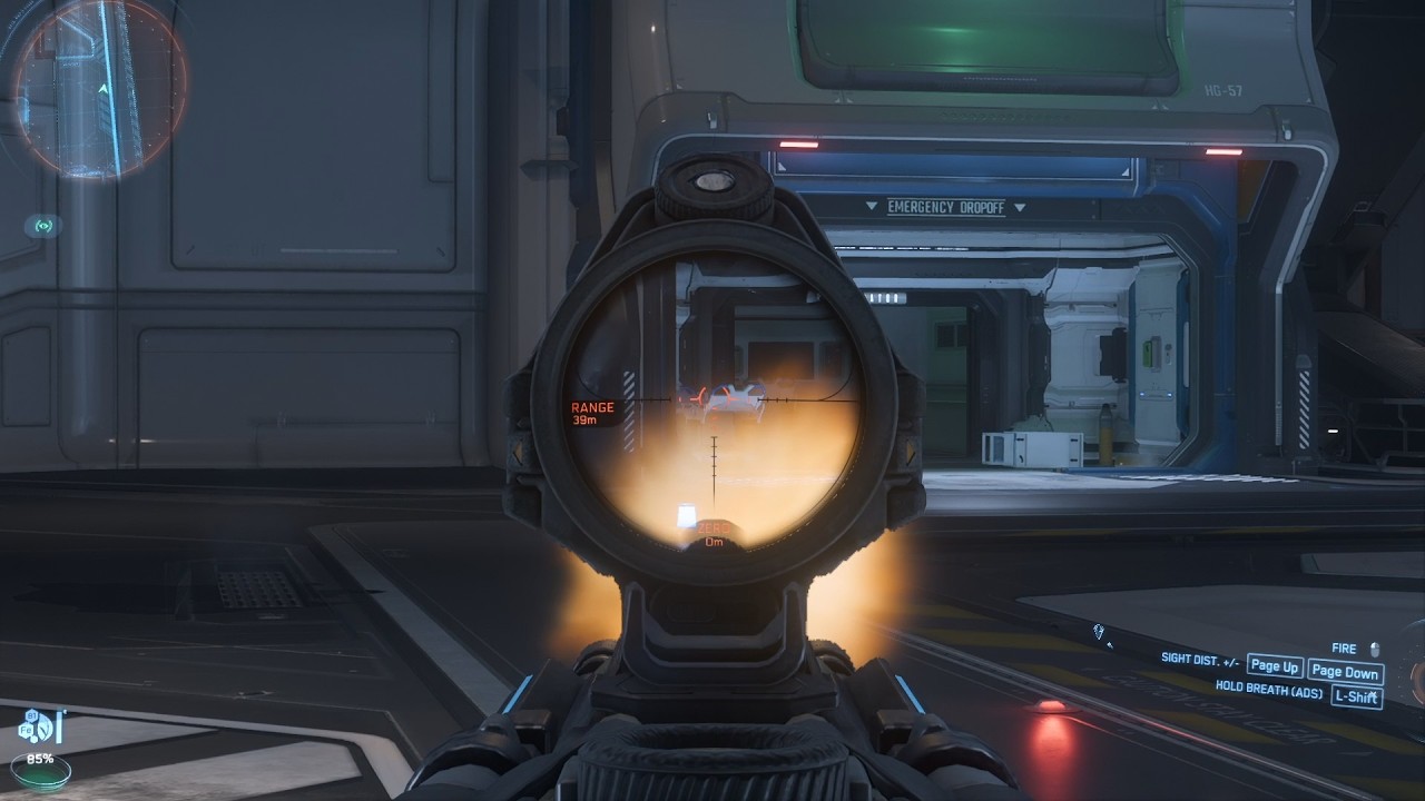 Buying ammo, trying out the weapons: FS5 LMG, A03 Sniper Rifle, P4 AR Rifle - Star Citizen