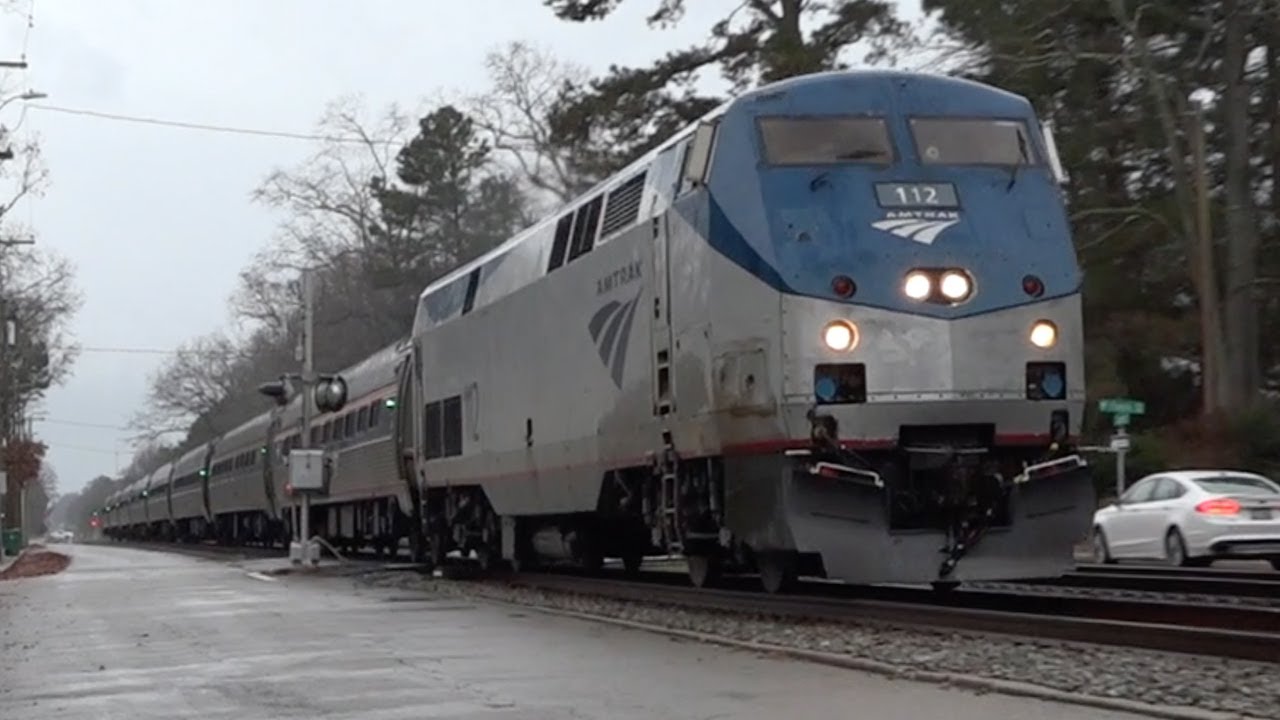 Rainy Day Of Railfanning - Ashland, Virginia