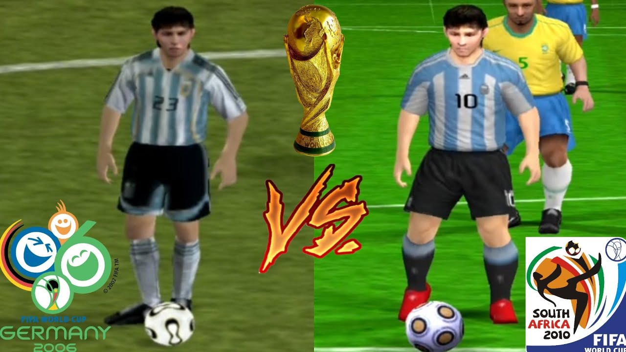 FIFA 2006 World cup PSP vs FIFA 2010 World cup PSP