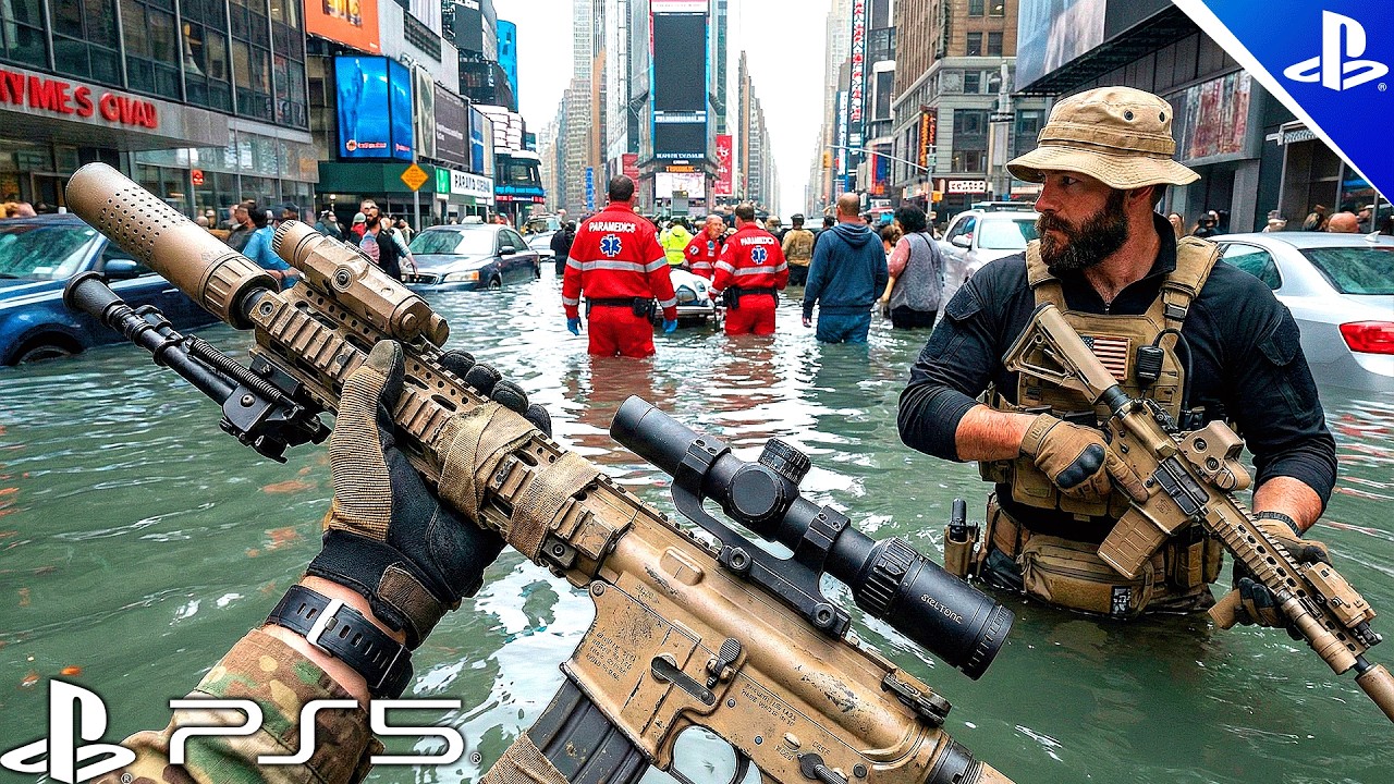 HELL CAME FROM THE WATERS (PS5) Immersive ULTRA Graphics Gameplay [4K60FPS] Call of Duty