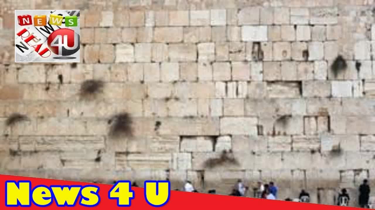 Anger as model poses nude at Western Wall