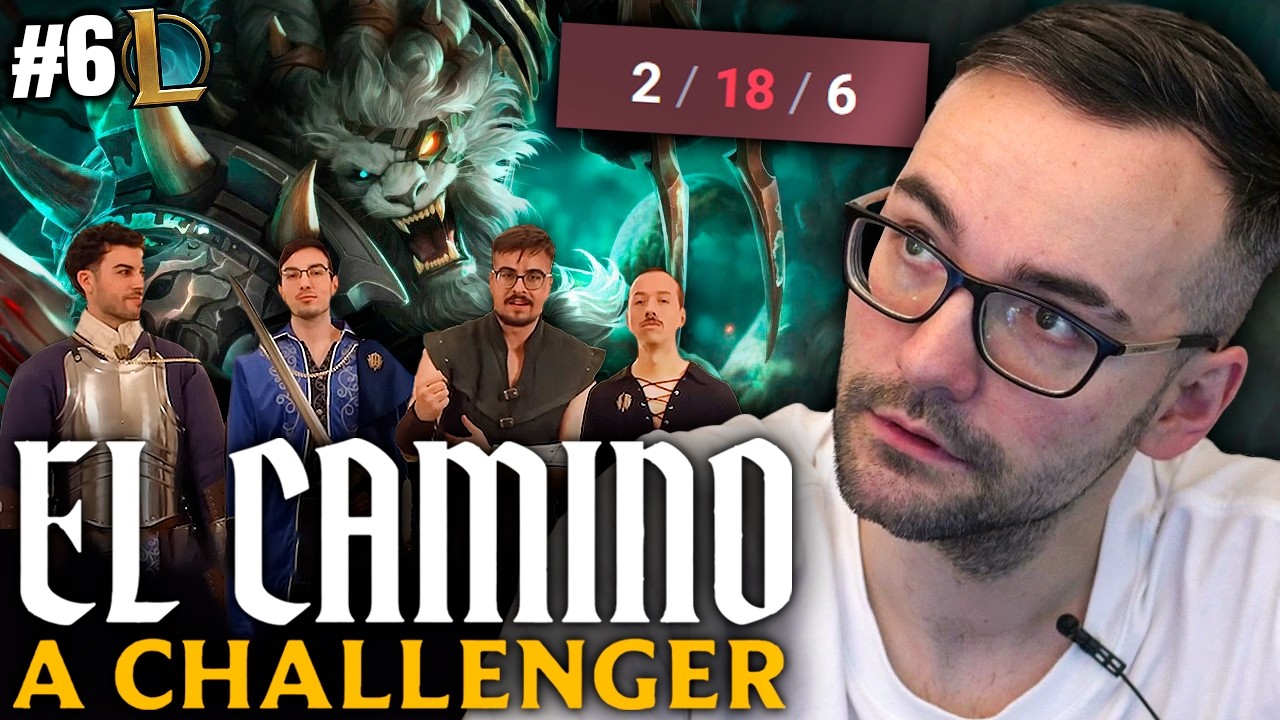 🔴 MI PROPIO EQUIPO ME TROLLEA 😂 RETO a CHALLENGER #6 🚀 LOL 2026 | Xokas