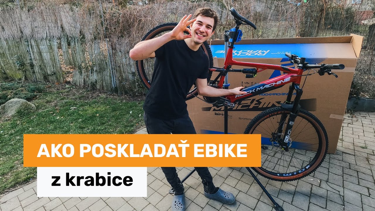 Ako poskladať ebike z krabice