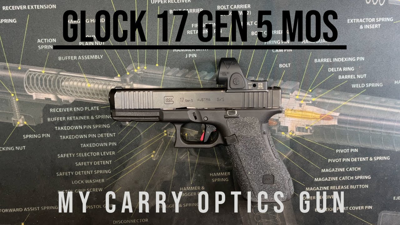 Glock 17 Gen 5 MOS - Overview of My Carry Optics Gun