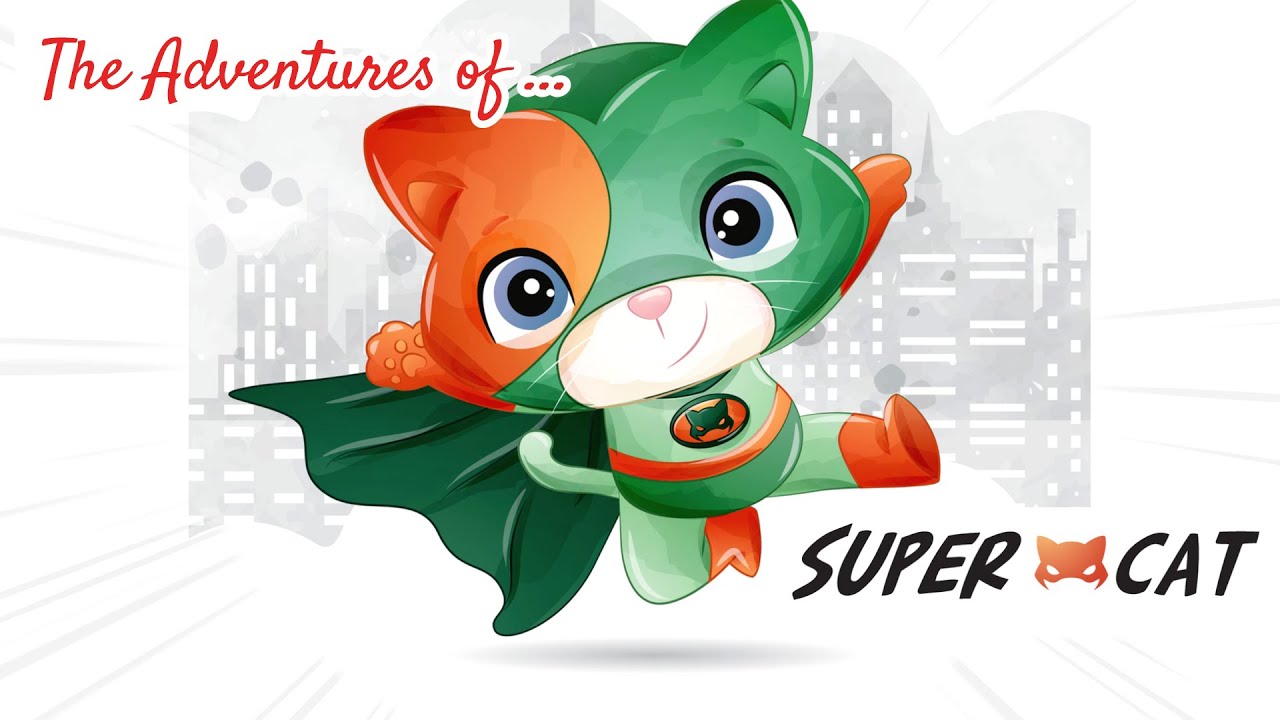 Kids Sleep Meditation SUPER CAT 😺 A Superhero Adventure! Children's Sleep Story to Fall Asleep