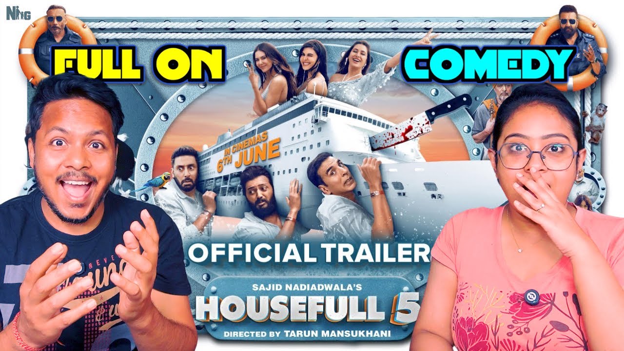 Housefull 5 Trailer Reaction | Sajid Nadiadwala | Tarun Mansukhani | In Cinemas on 6th June 2025