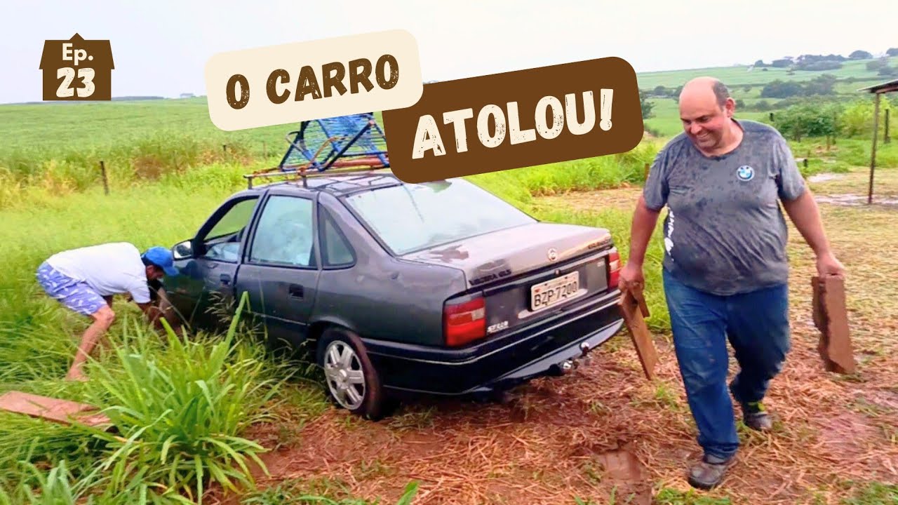 Tempestade, Carro Atolado e Fé | Um Dia Intenso na Nossa Chácara