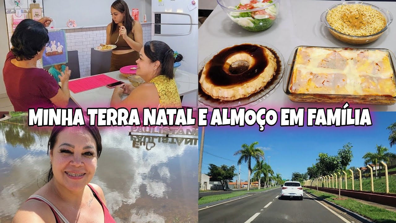 ALMOÇO ESPECIAL em FAMÍLIA 😍  +  VIAGEM a Minha TERRA NATAL Muita EMOÇÃO #casa