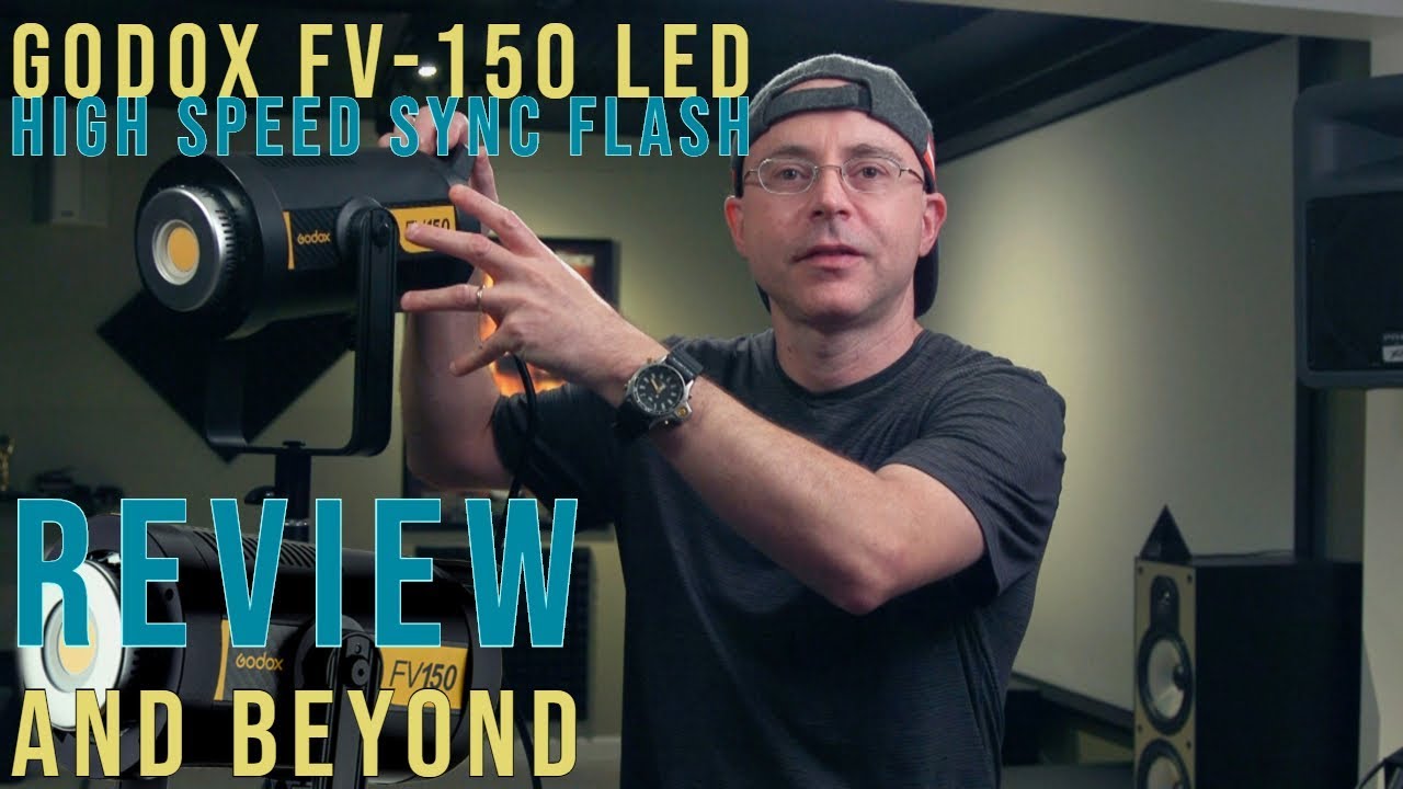 Godox FV150 High Speed Sync Flash LED Light! First To Review!