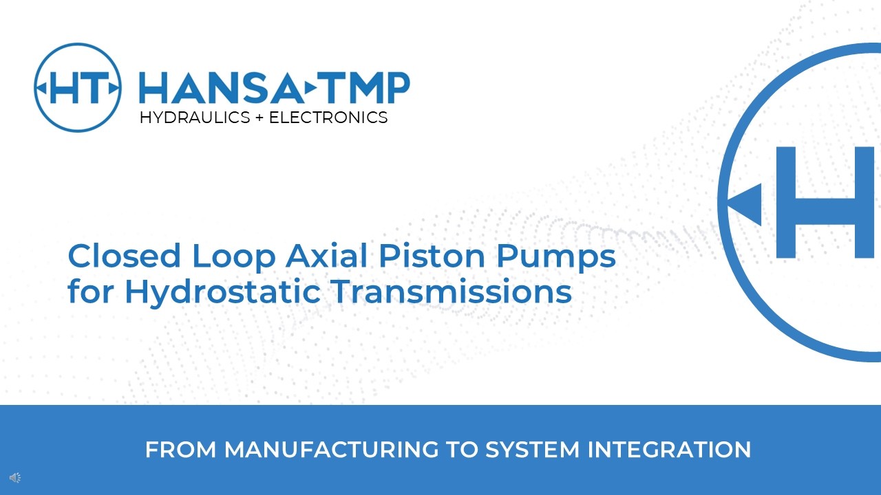 HANSA TMP  Hydrostatic Transmissions