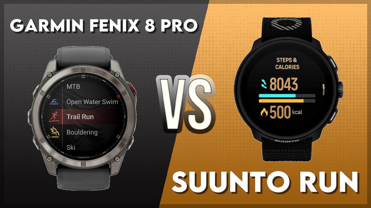 Garmin Fenix 8 Pro vs Suunto Run Comparison