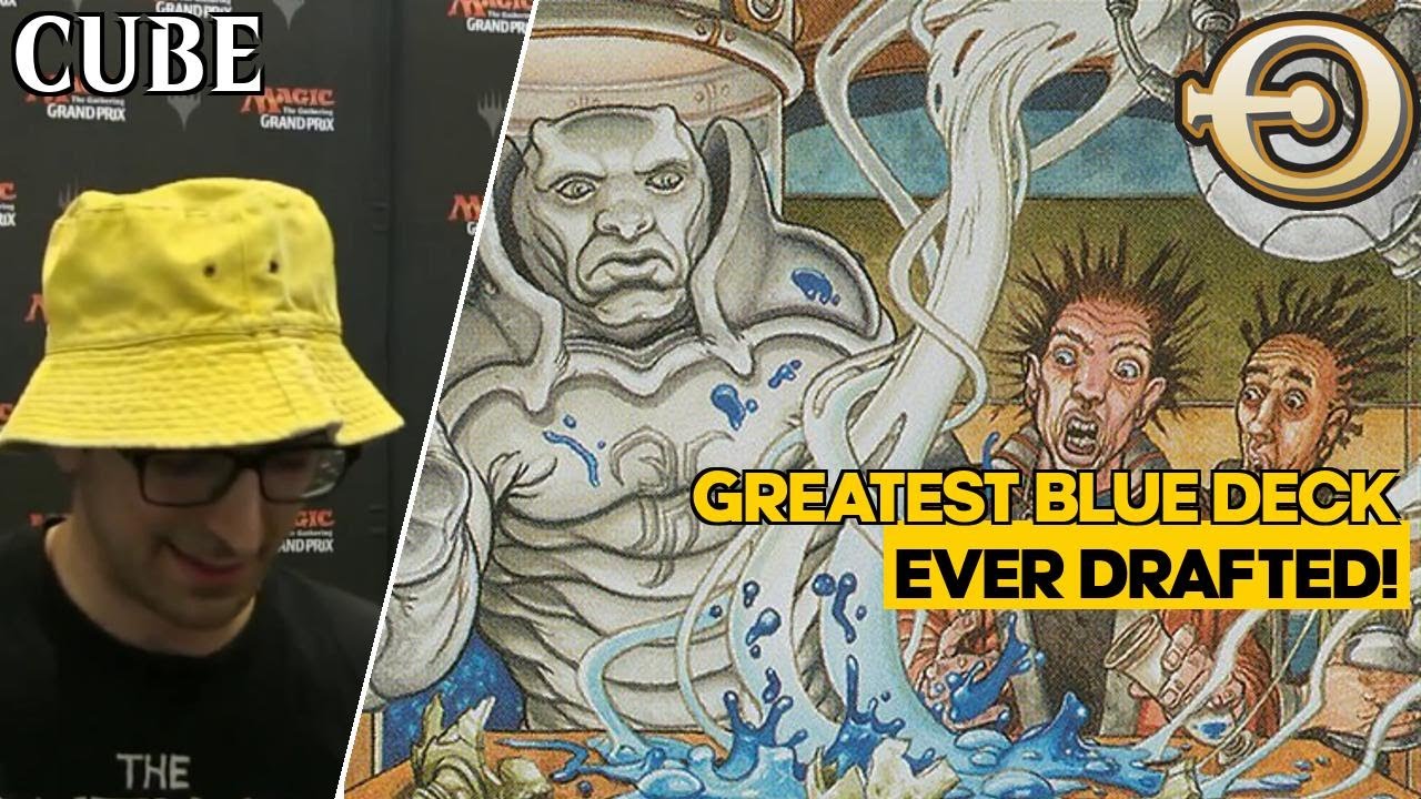 GREATEST Blue Deck Ever Drafted! | Vintage Cube | MTGO
