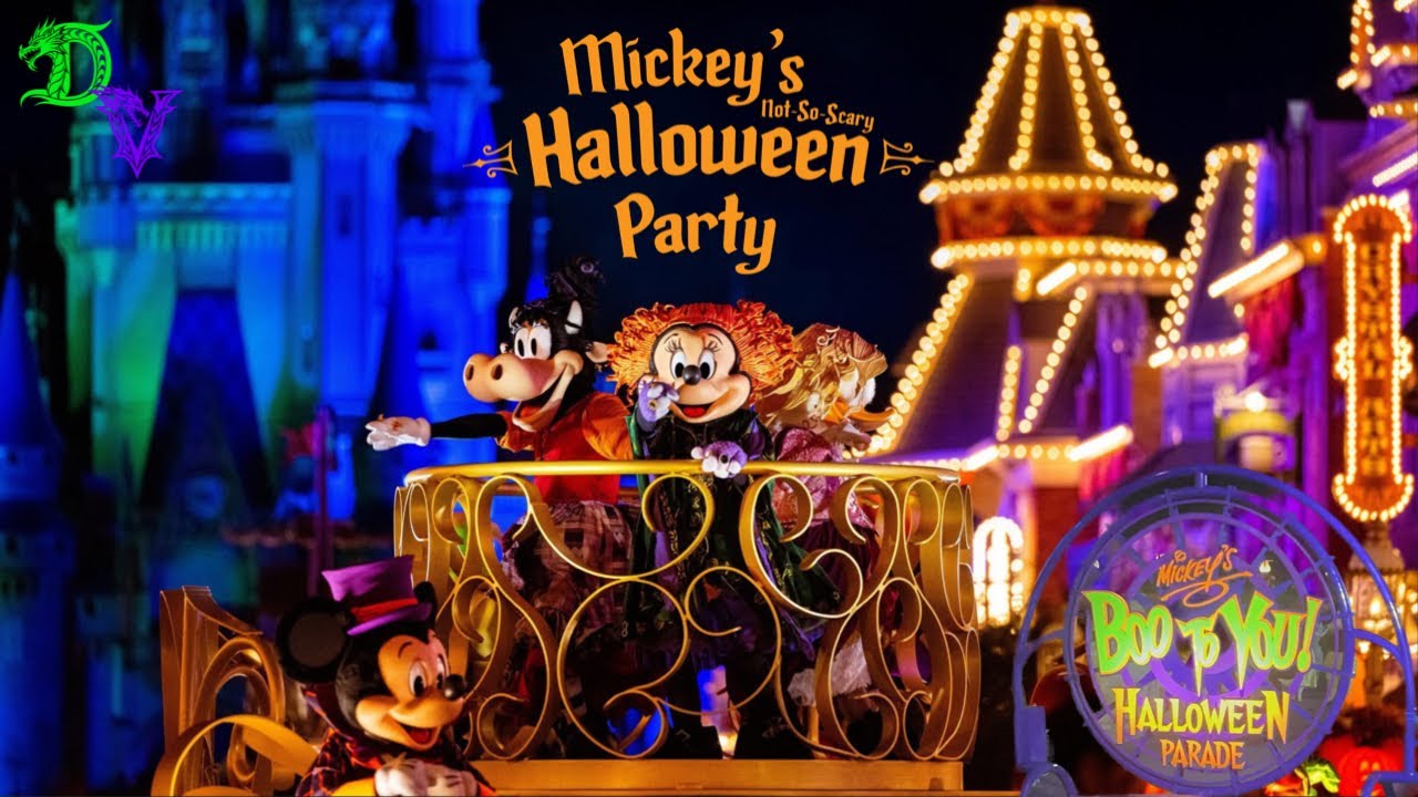 Mickey’s Boo to You Parade at Mickey’s Not So Scary Halloween Party 2025 - Magic Kingdom 