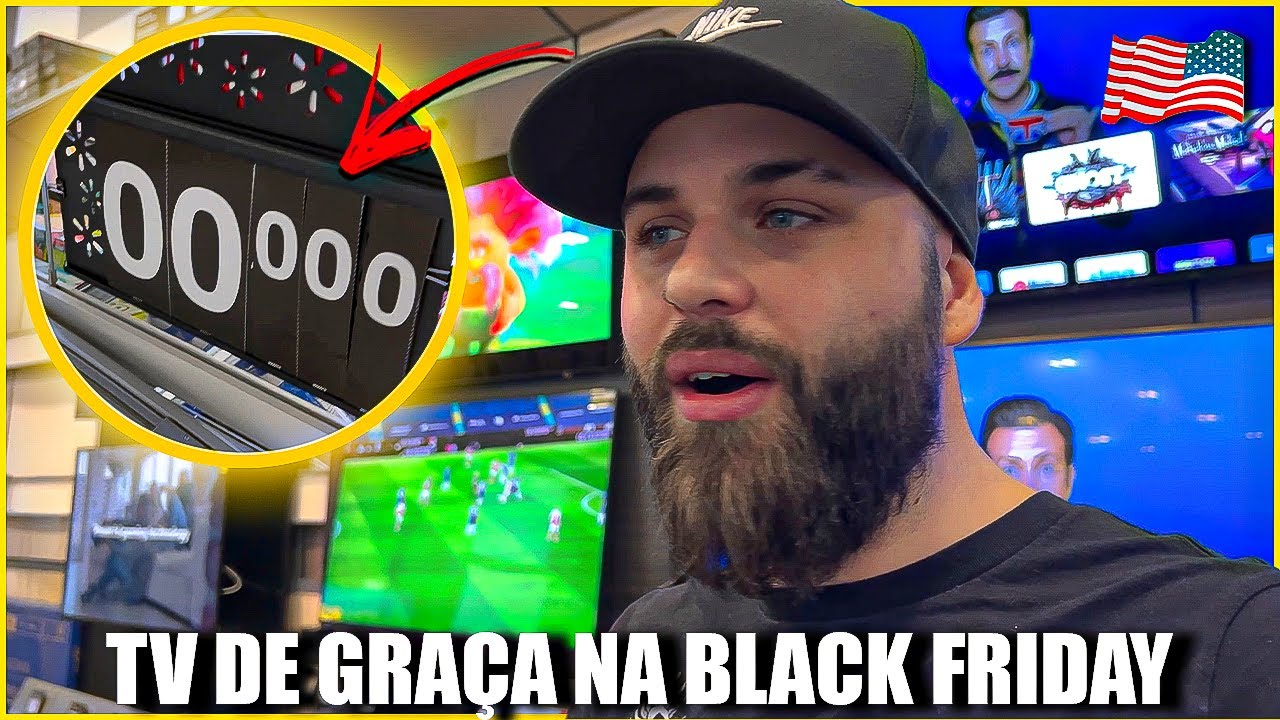 ELETRÔNICOS DE GRAÇA NA BLACK FRIDAY NOS ESTADOS UNIDOS | É MUITO ABSURDO