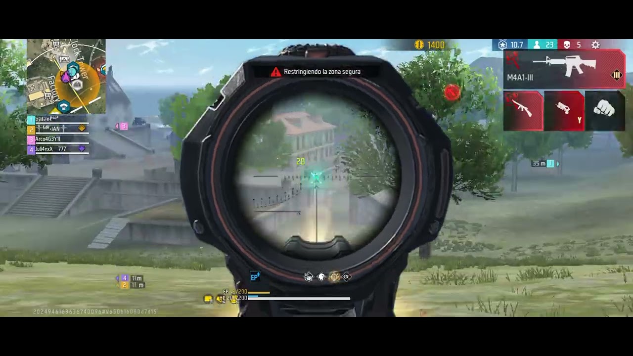 Mi primer video de free fire 
