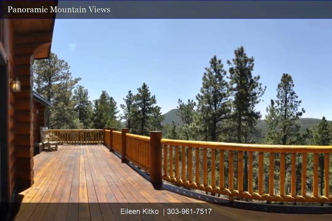 24480 Pleasant Park   Colorado Log Homes for Sale Conifer Evergreen
